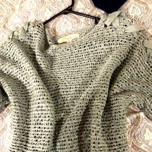 Beautiful sea foam green sweater